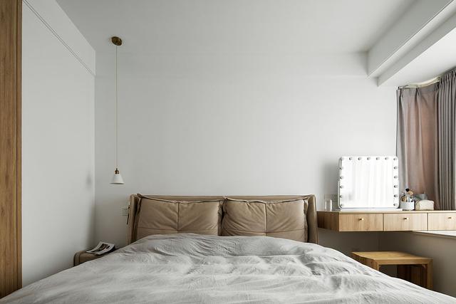 130㎡极简原木风氛围感和松弛感拉满减法设计拥有无限可能(图12)