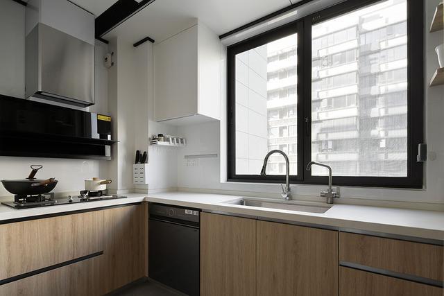 130㎡极简原木风氛围感和松弛感拉满减法设计拥有无限可能(图15)