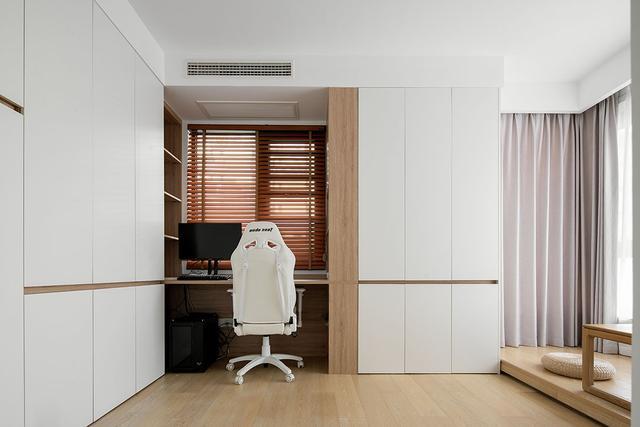 130㎡极简原木风氛围感和松弛感拉满减法设计拥有无限可能(图14)