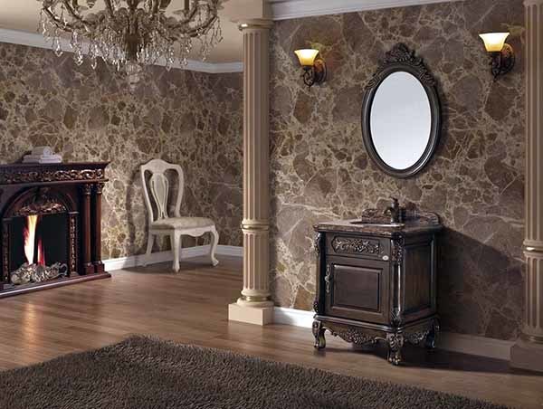 z6尊龙·中国网站：百变个性浴室实木定制浴室柜优点(图3)