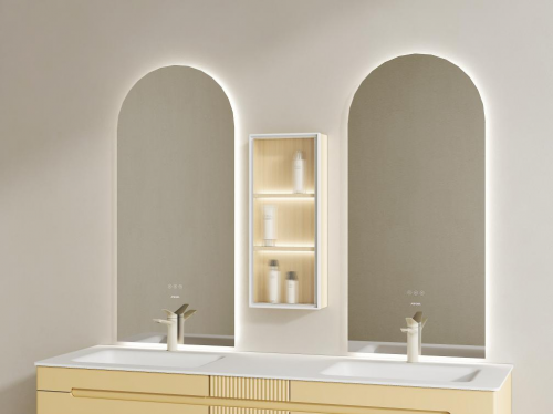 浴室美学新宠收纳艺术大师——安华秋语浴室柜为你升级格调与实用度！(图5)