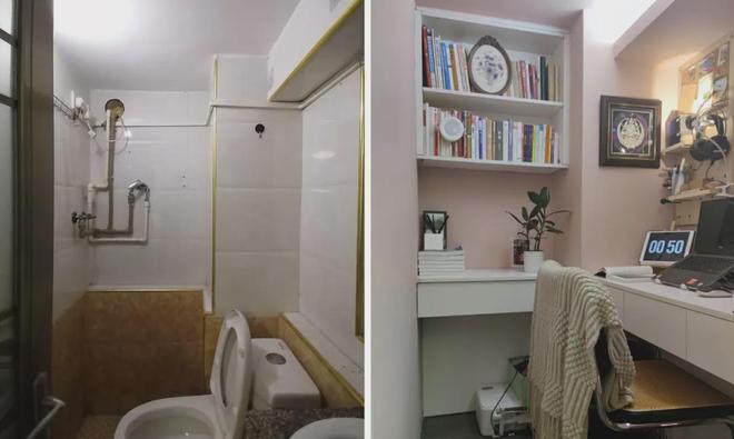 爆改深圳38平Loft两室两卫加书房该有的都有了(图7)