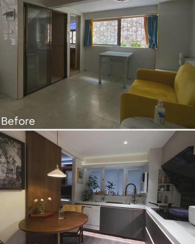 爆改深圳38平Loft两室两卫加书房该有的都有了(图2)