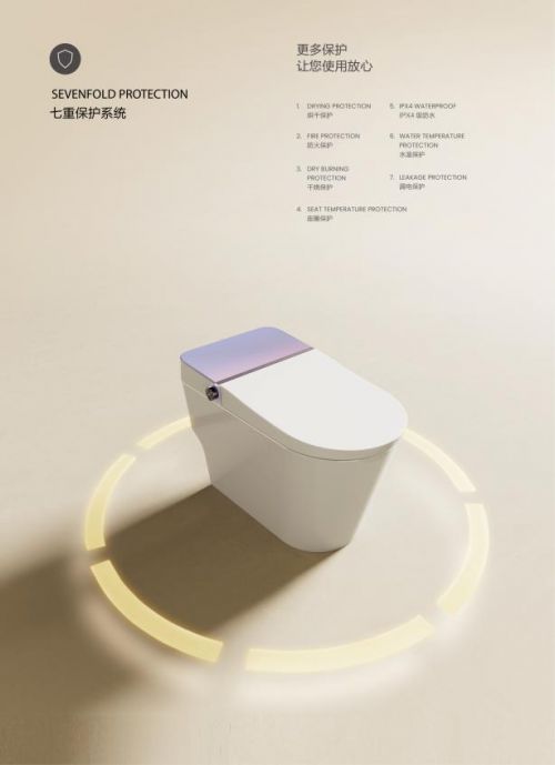 40人居时代安华M6智能马桶重新定义年轻态智慧家居(图5)