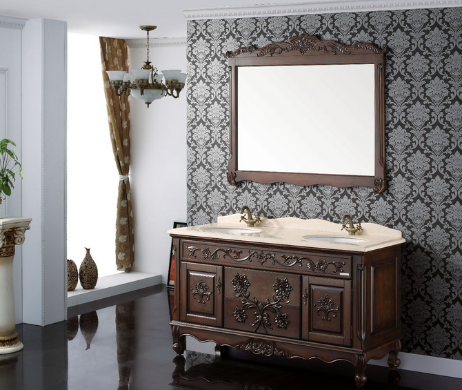 实木浴室柜怎么选(图2)