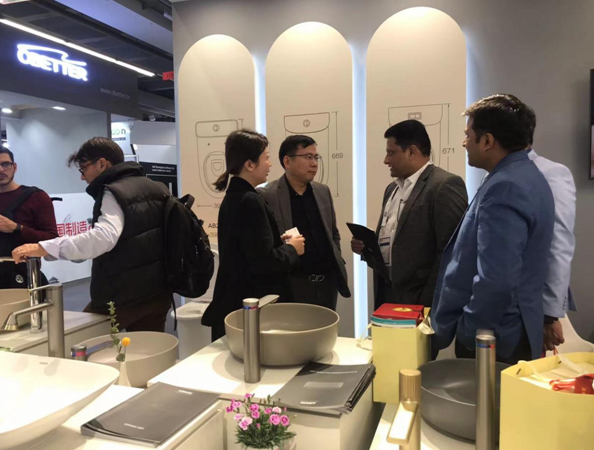 z6尊龙入口：体验中国制造智慧卫浴箭牌家居亮相2023德国法兰克福ISH展(图4)