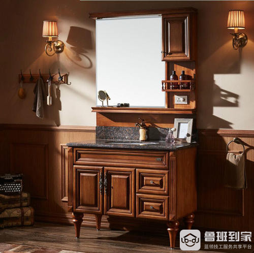 橡木浴室柜和实木浴室柜有什么区别(图3)