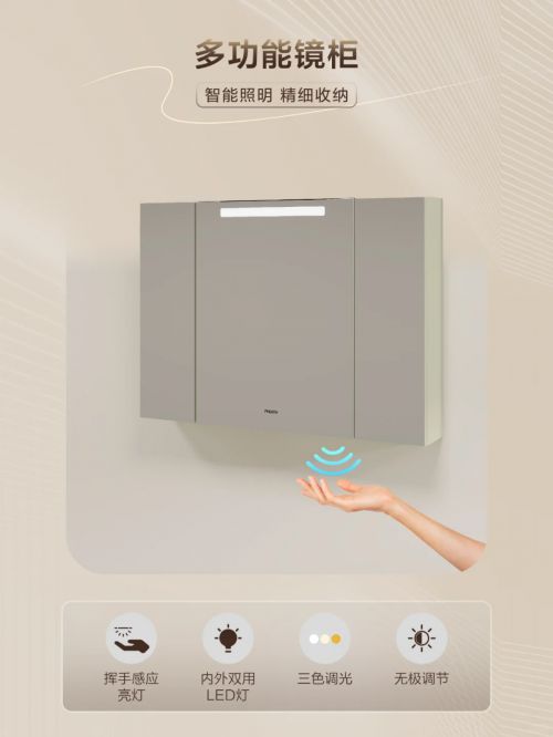 z6尊龙入口：法恩莎速配系列浴室柜打造你的专属美浴空间！(图3)