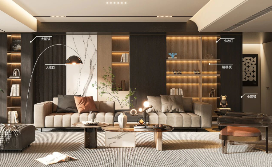 z6尊龙入口：益家居门墙柜系统：一体化美学定制生活新风尚