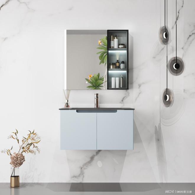 z6尊龙入口：原来浴室柜可以用304不锈钢打造再也不怕受潮发霉了！(图2)