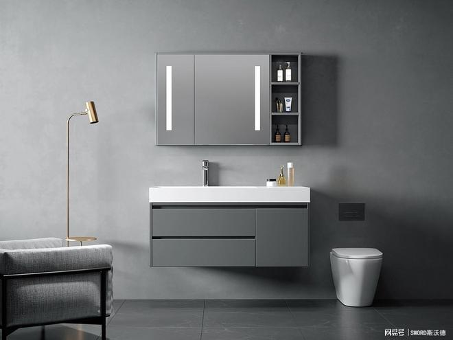 z6尊龙入口：原来浴室柜可以用304不锈钢打造再也不怕受潮发霉了！(图3)