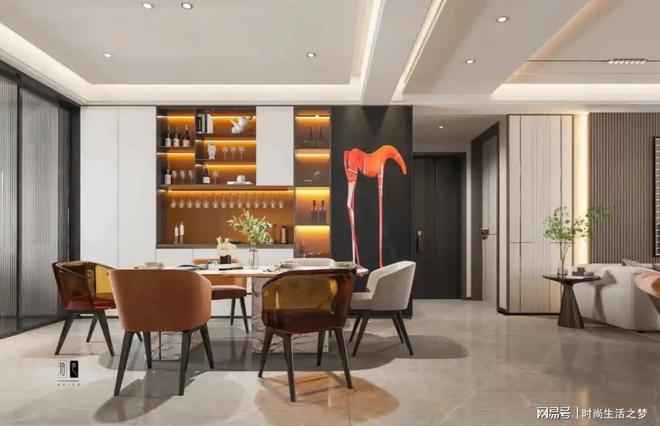 广东旺诺陶瓷有限公司瓷砖与家的外部景观形成了一种有趣的对话(图3)