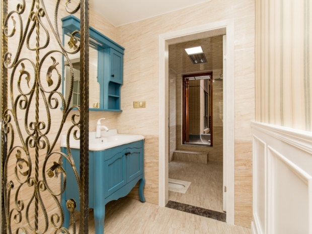 多层实木免漆板浴室柜怎么样如何选择合适的浴室柜(图2)