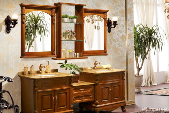 z6尊龙平台：如何选择高品质的浴柜实木浴室柜保养技巧(图2)