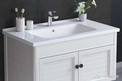 z6尊龙入口：浴室柜的材质有哪些？都有什么优缺点？选购技巧都在这里了！(图3)