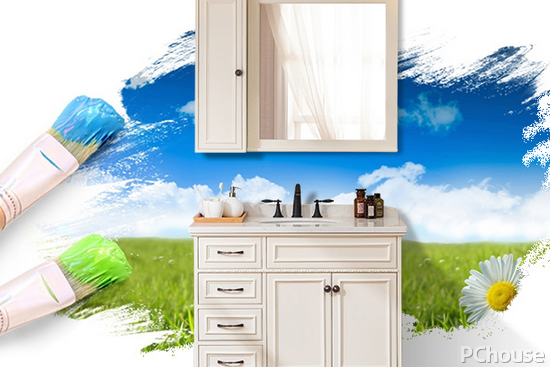 实木浴室柜选购要点欧式实木浴室柜报价(图3)