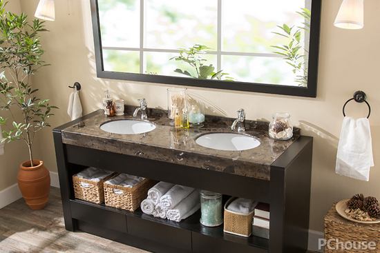 实木浴室柜选购要点欧式实木浴室柜报价(图5)