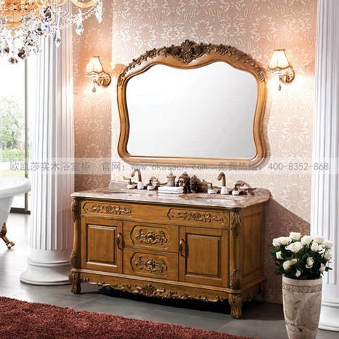 你一定要知道的实木浴室柜5大样式