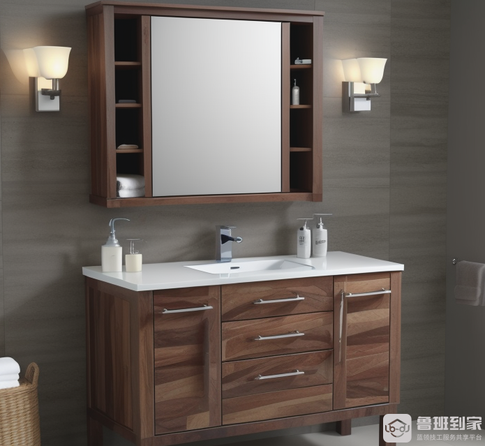 实木卫浴柜哪个品牌好实木卫浴柜防水吗(图2)