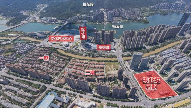 振业城五期！正地铁口+双书包！梅一罕见倒挂2000+！最后一栋！