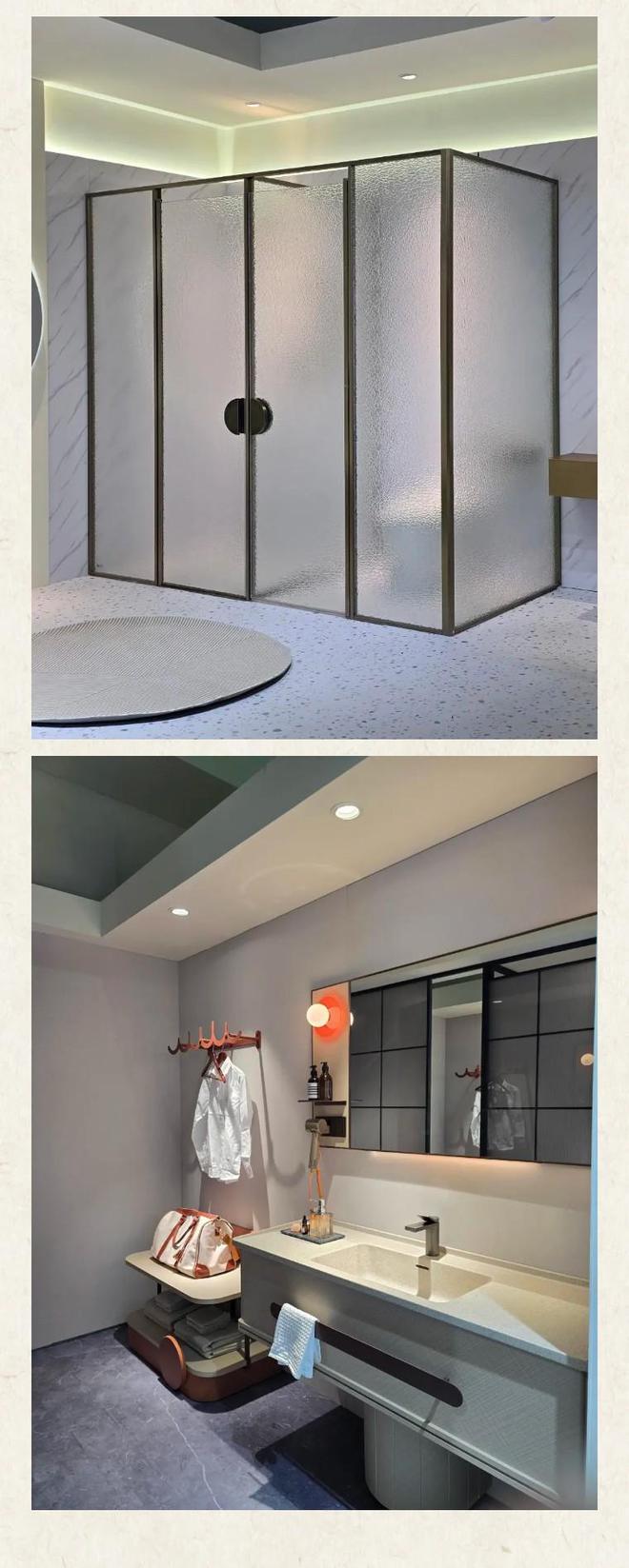 z6尊龙入口：燃爆上海酒店展！TENNE 缇诺系统定制卫浴美学实力圈粉(图5)