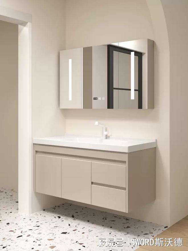 浴室焕新首选！斯沃德不锈钢浴室柜开启精致洗漱时光
