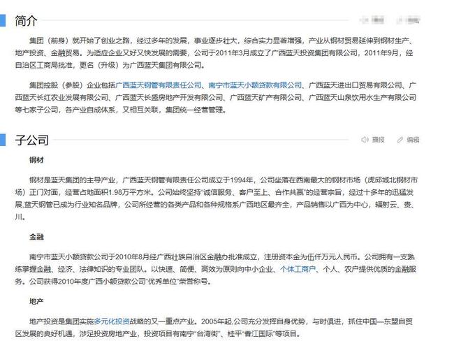 广西蓝天集团有限公司介绍是谁开的？(图3)