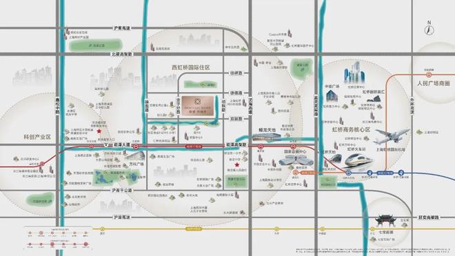 大虹桥绿城春晓园收官在即！100㎡三房560万起双轨交万科广场旁(图9)