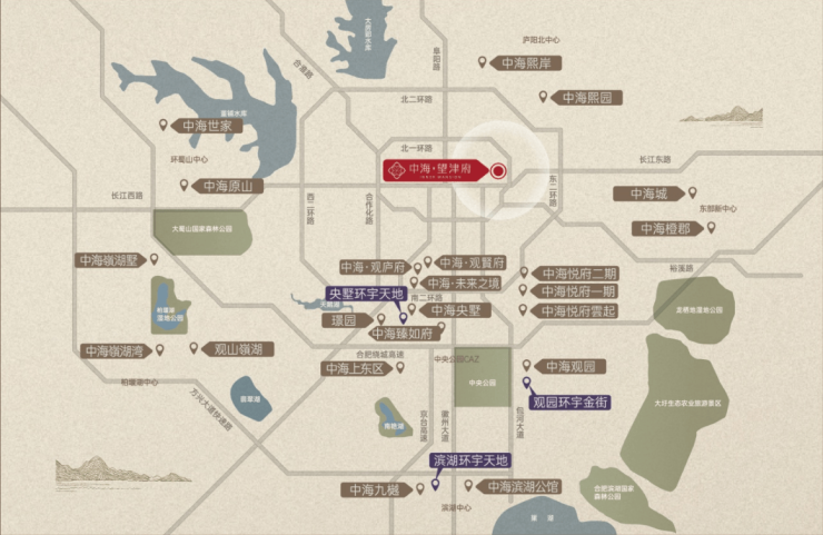 z6尊龙入口：中海望津府-合肥新盘必买楼盘发布：售楼处电线小时电线最新房价楼盘评测(图4)