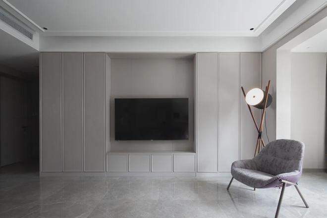 275㎡现代风大平层保留宽敞的空间格局从容舒适的生活体验！(图3)