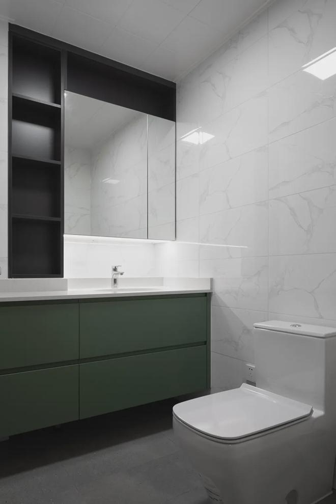 275㎡现代风大平层保留宽敞的空间格局从容舒适的生活体验！(图18)