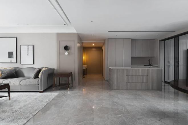 275㎡现代风大平层保留宽敞的空间格局从容舒适的生活体验！(图9)