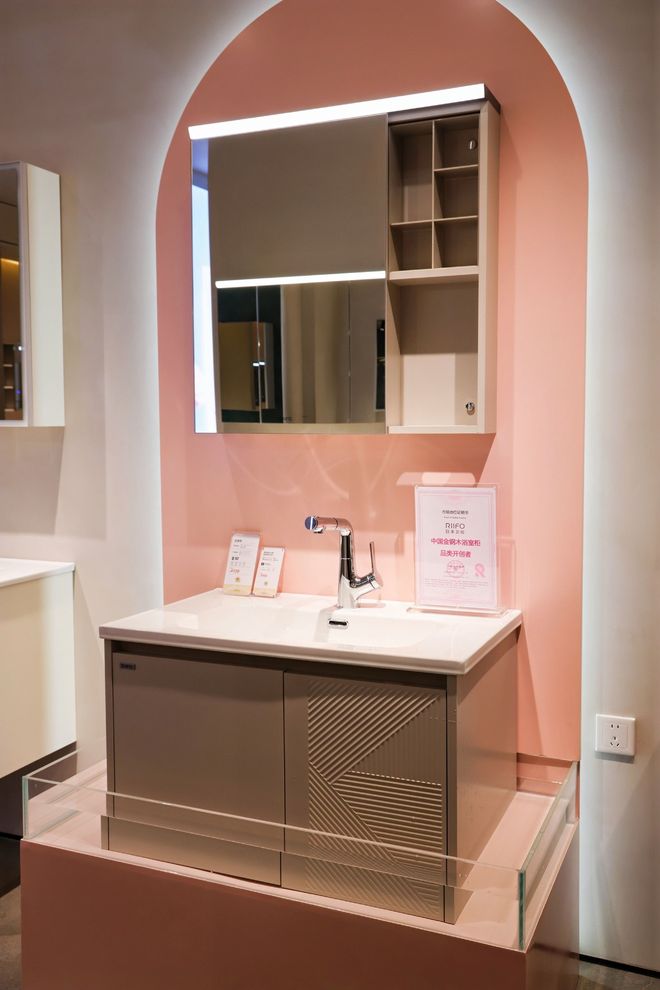 z6尊龙平台：2025年高性价比高颜值不锈钢浴室柜推荐！(图3)