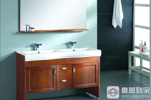z6尊龙平台：实木浴室柜怕不怕水？一看便知