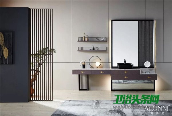 国潮新风尚丨阿洛尼浴室柜玩转新中式美学(图2)