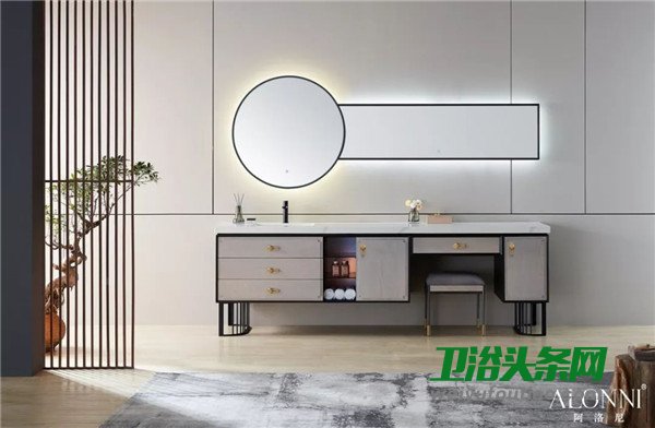 国潮新风尚丨阿洛尼浴室柜玩转新中式美学(图9)