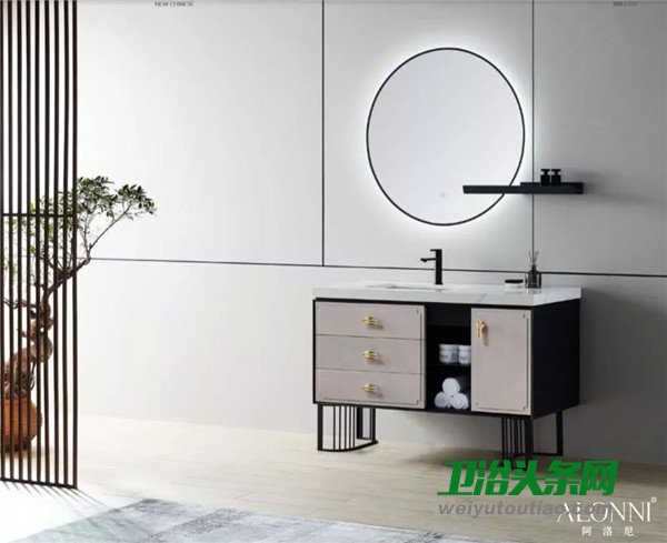 国潮新风尚丨阿洛尼浴室柜玩转新中式美学(图12)